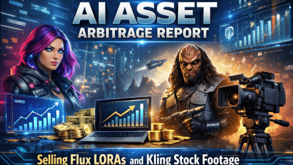 The AI Asset Arbitrage Report: Selling Flux LORAs and Kling Stock Footage