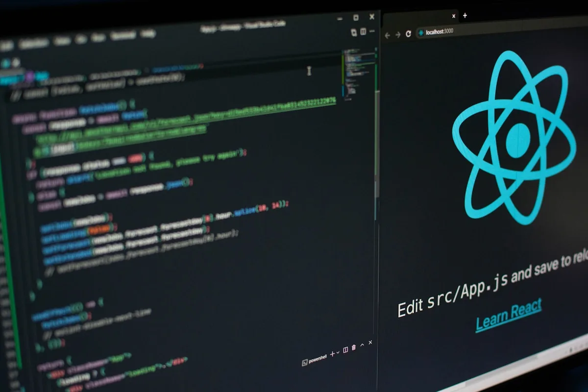 Digital workspace with AI prompt engineering tools displayed on multiple screens showing Midjourney image generation workflow