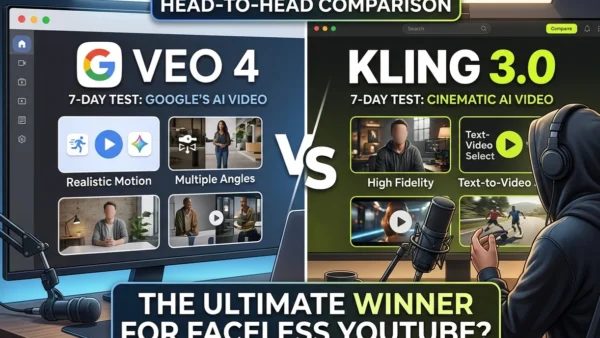 I Tested Veo 4 vs Kling 3.0 for 7 Days: Here’s the Best for Faceless YouTube