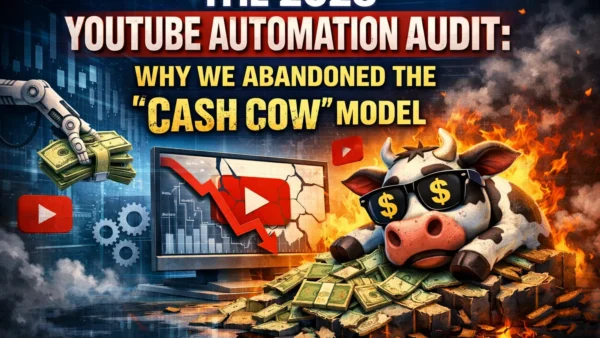 The 2026 YouTube Automation Audit: Why We Abandoned the “Cash Cow” Model